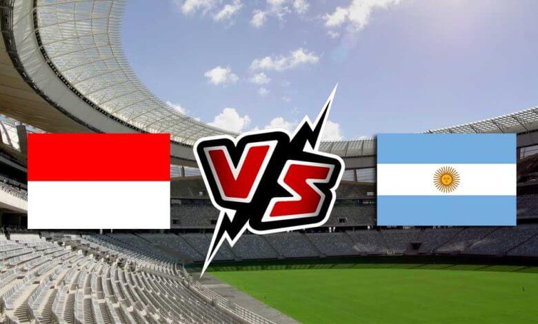 Siaran Langsung Indonesia vs Argentina